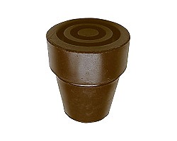 島製作所 ゴムキャップ 大 030-1 ブラウン 内径19mm 2個入